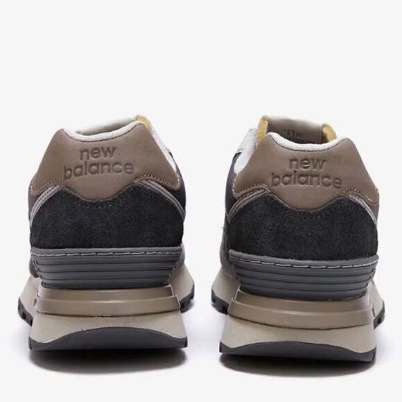 Revolve New Balance 574 Legacy Grey Gray Beige U574LGG2 Causal Sneakers - Picture 4 of 15